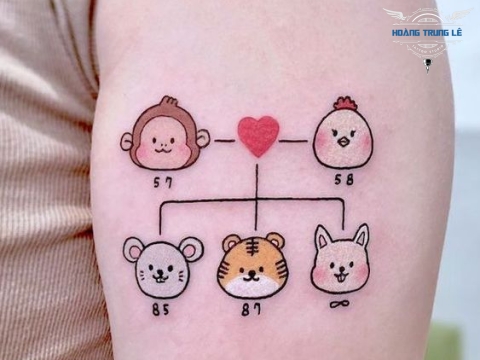 12con giap tattoo