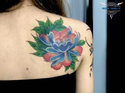Cover đắp hình hoa 