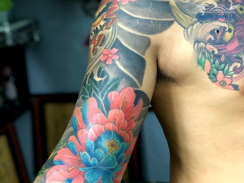 Hình xăm hoa đẹp