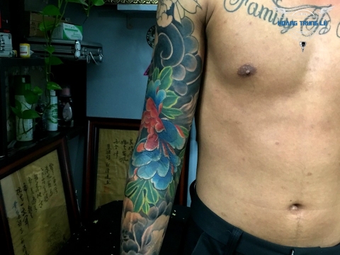 Hình xăm hoa đẹp